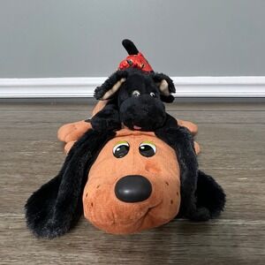 Pound Puppies Mama and Newborn Plush Lot Stuffed Animals‎